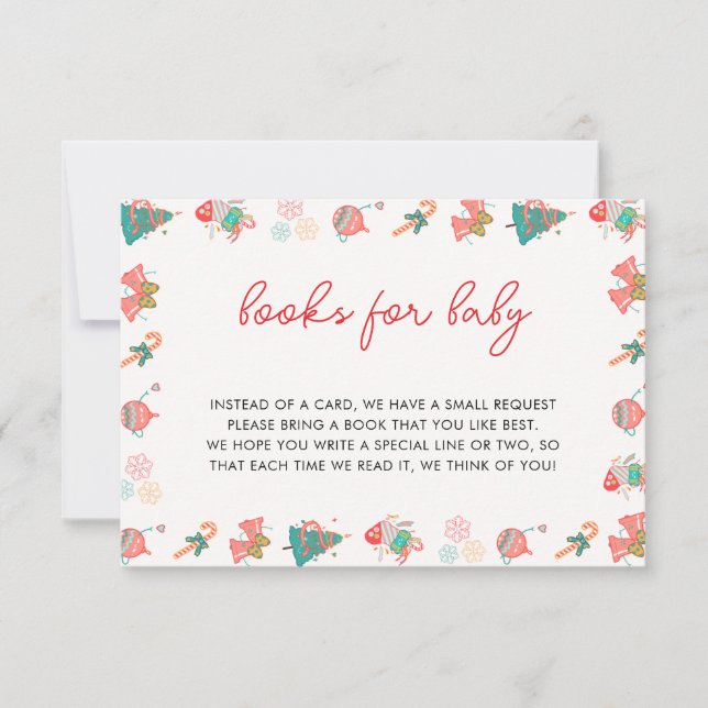 Christmas Books for Baby Card (Front)