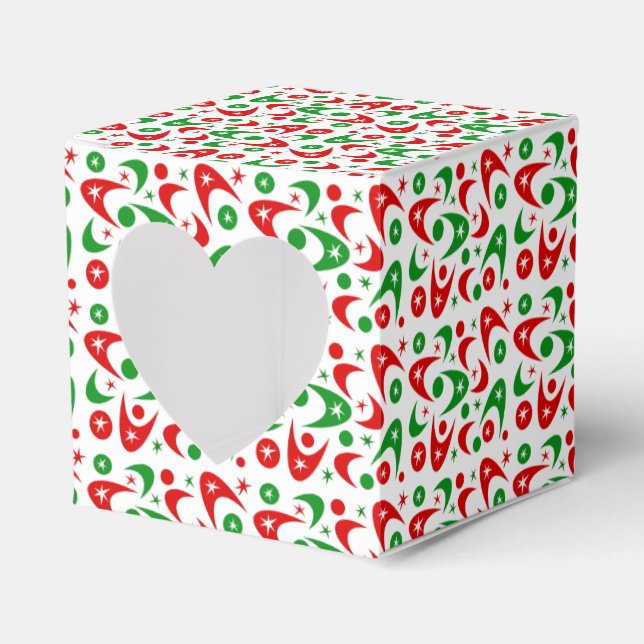 Christmas Boomerangs Favour Box (Front Side)