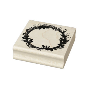 Christmas Border Frame DIY Journalling Scrapbookin Rubber Stamp