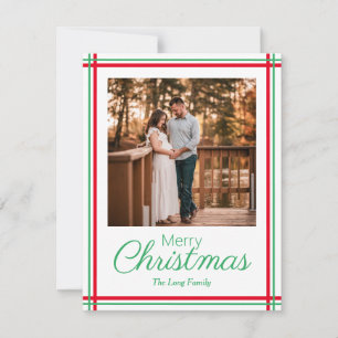 Christmas Border Holiday Card