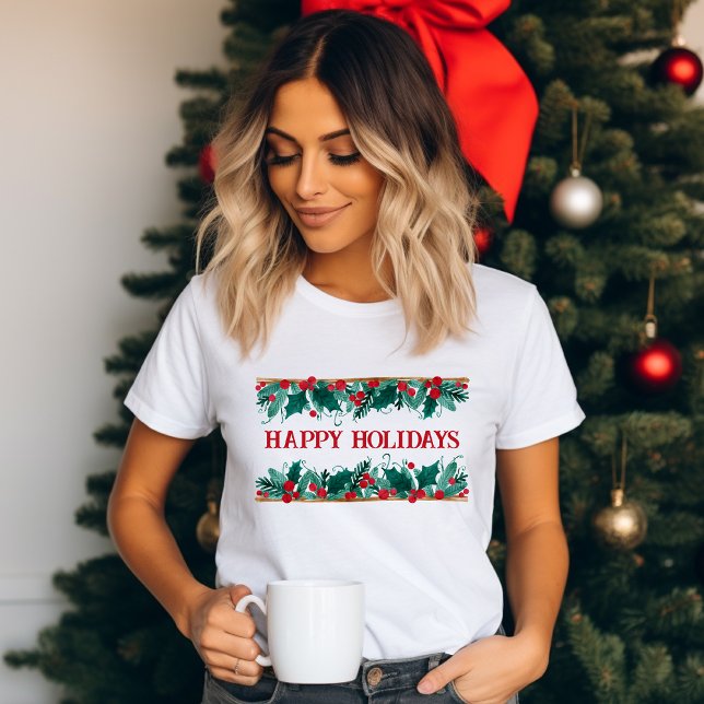 Christmas Border With Text T-Shirt (Creator Uploaded)