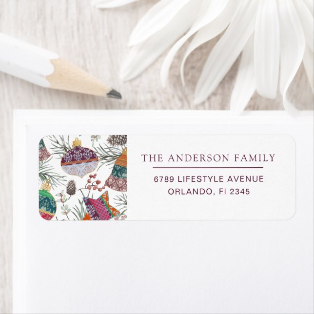 Christmas Botancial Watercolor Family (Insitu)