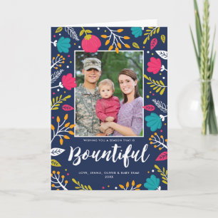 Christmas Bounty Holiday Folded Card