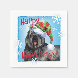 Christmas Bouvier Napkin