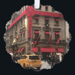 Christmas Bow on Fifth Avenue New York City NYC Tree Decoration Card<br><div class="desc">Design features an original photograph of Christmas decorations along Fifth Avenue in Midtown Manhattan,  New York City.

Lots of additional NYC photography is also available from this shop. Don't see what you're looking for? Contact Rebecca to have something designed just for you!</div>