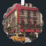 Christmas Bow on Fifth Avenue New York City NYC Tree Decoration Card<br><div class="desc">Design features an original photograph of Christmas decorations along Fifth Avenue in Midtown Manhattan,  New York City.

Lots of additional NYC photography is also available from this shop. Don't see what you're looking for? Contact Rebecca to have something designed just for you!</div>