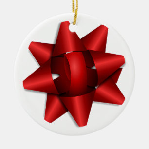 Christmas Bow Ornament