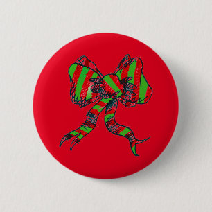 Christmas Bow Pin