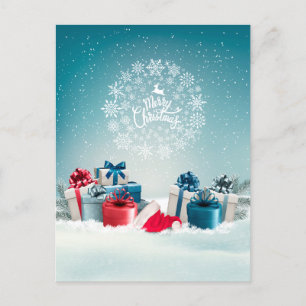 Christmas Box Postcard