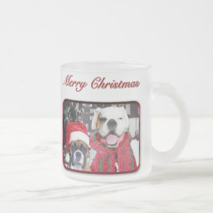 christmas boxers frosted mug