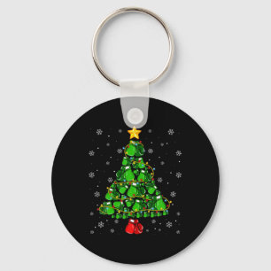 Christmas Boxing Srts Lover Xmas Tree Lights Paj T Key Ring