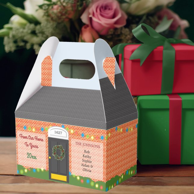 Christmas Brick Home Personalised Holiday Box (Creator Uploaded)