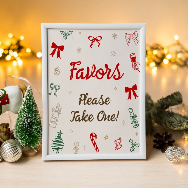 Christmas Bridal Shower Favour  Poster (Creator Uploaded)