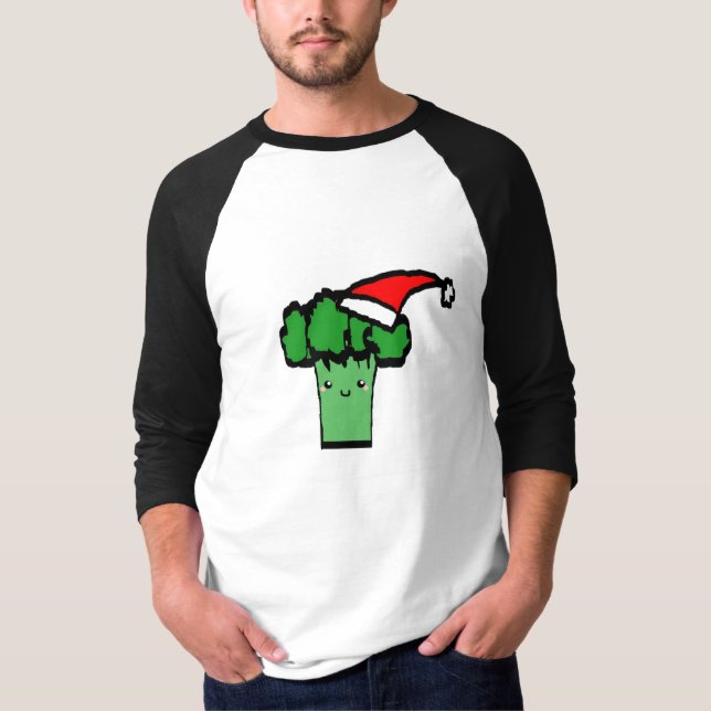 Christmas broccoli T-Shirt (Front)