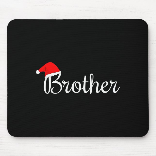 Christmas Brother  Mouse Pad (Front)