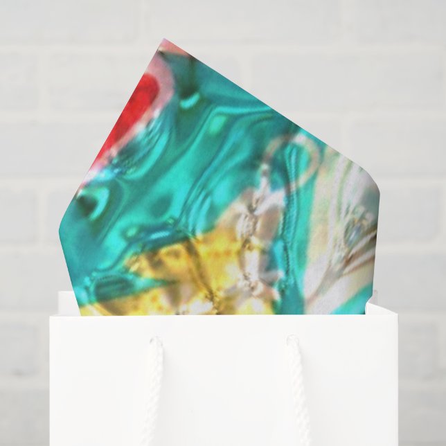 Christmas bulb pattern tissue paper (Gift Bag)