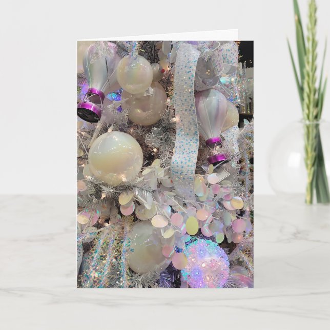 Christmas Bulbs Scene 2 Card (Front)