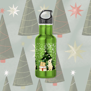 Christmas Bunny 532 Ml Water Bottle