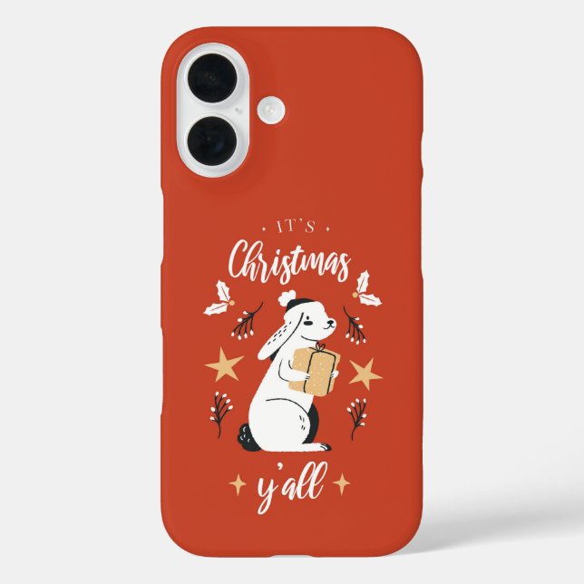 Christmas Bunny Case-Mate iPhone Case (Back)