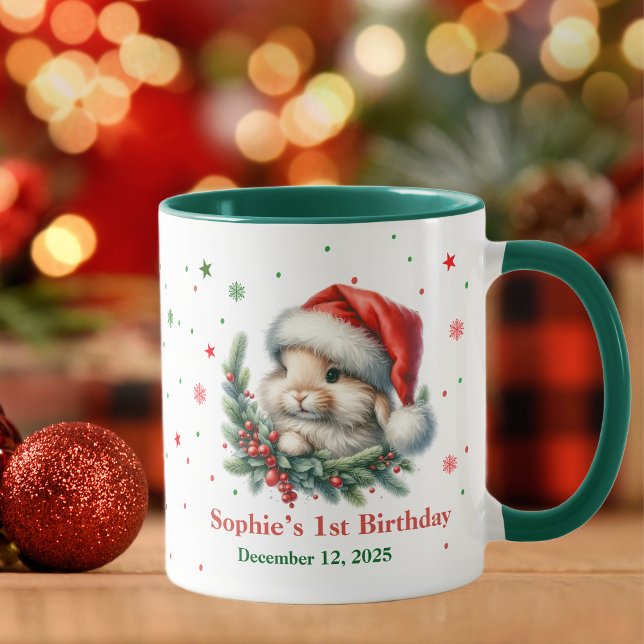 Christmas bunny  mug (Creator Uploaded)
