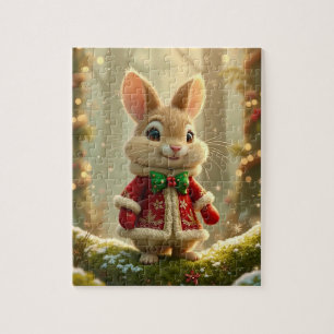 Christmas Bunny Puzzle