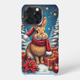 Christmas Bunny Rabbit iPhone / iPad case