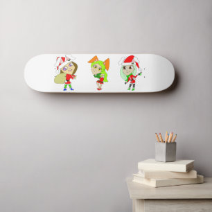 Christmas Bunnygirls     Skateboard
