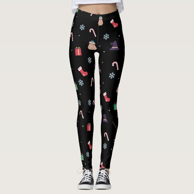 christmas buona befana leggings (Front)