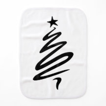 Christmas Burp Cloth