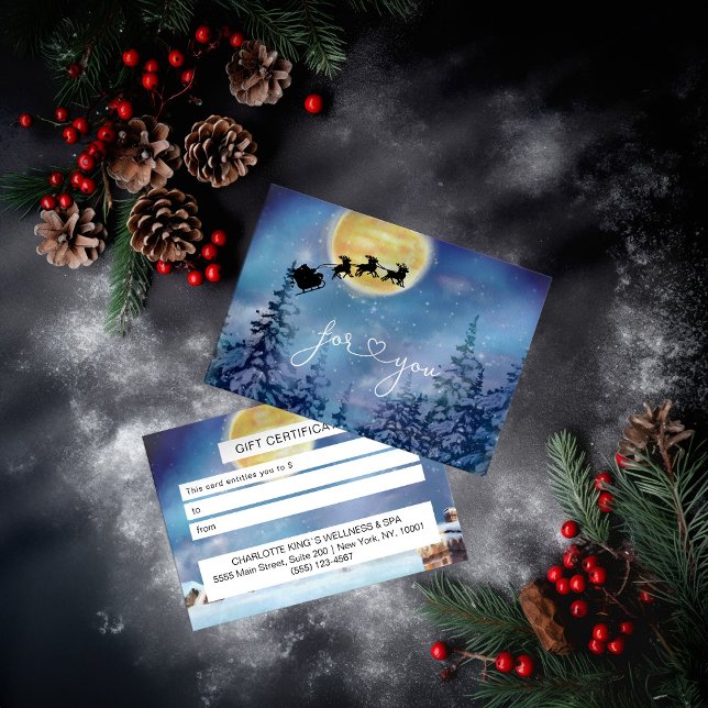 CHRISTMAS BUSINESS CERTIFICATE gift for you (Creator Uploaded)