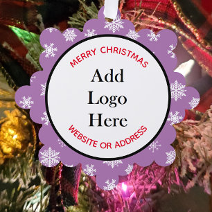 Christmas Business Customer Appreciation Gifts Tree Decoration Card