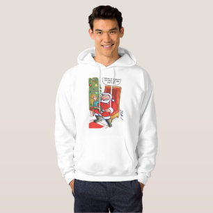 Christmas Business Partners men white hoodie