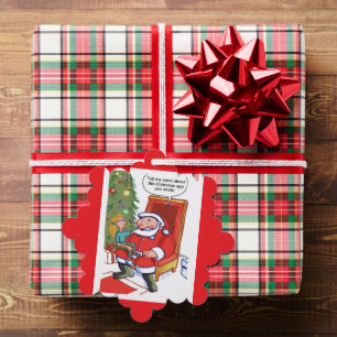 Christmas Business Partners paper ornament