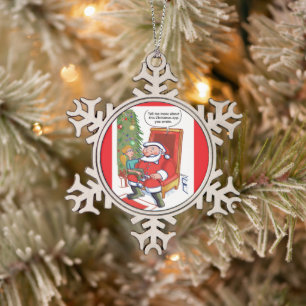 Christmas Business Partners snowflake ornament