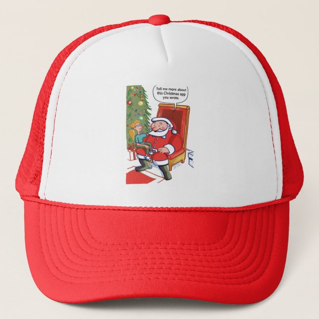Christmas Business Partners trucker hat (Front)