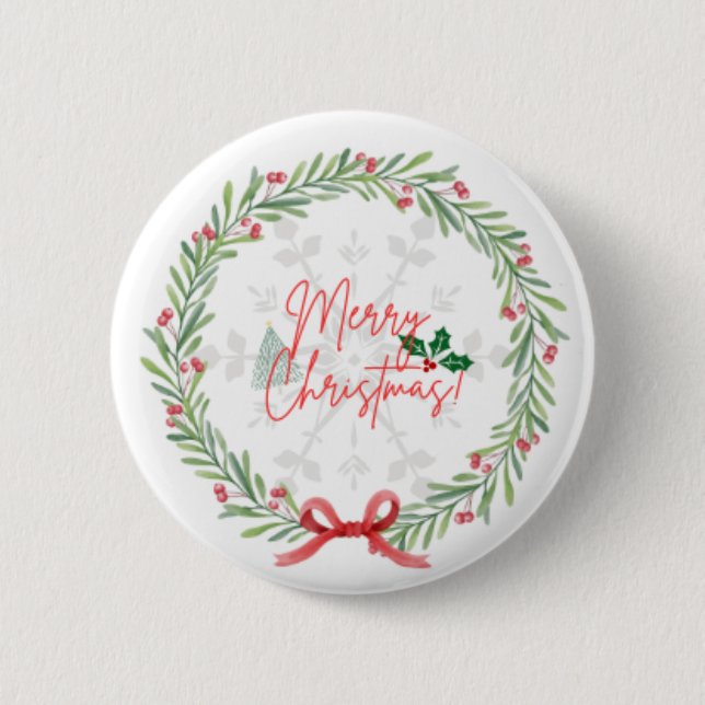 Christmas Button (Front)