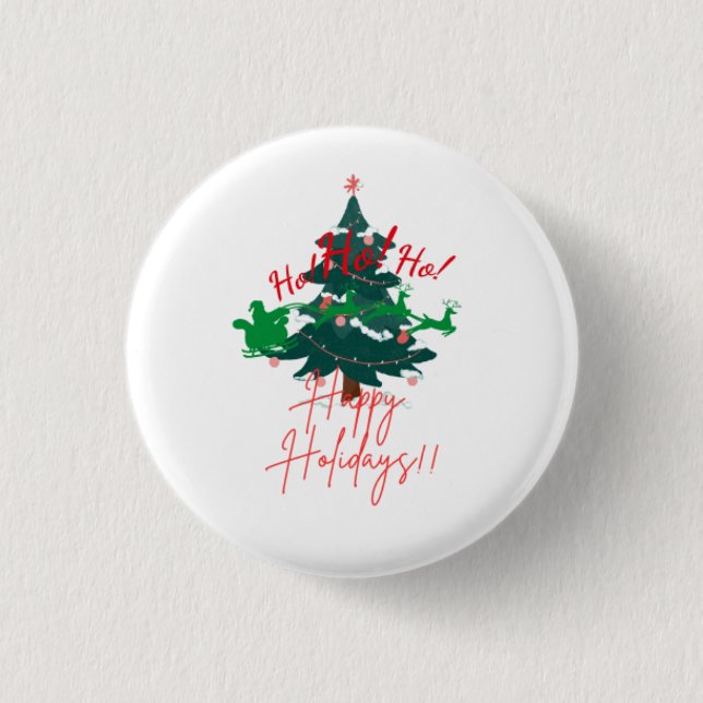 Christmas Button (Front)