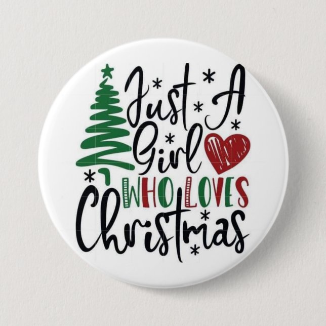 Christmas Button (Front)