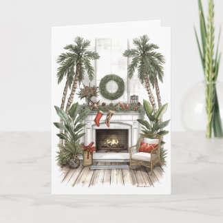 Christmas by the Palms Card