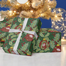 Christmas by William Morris Wrapping Paper
