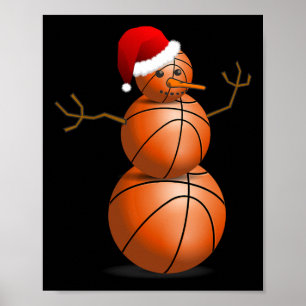Christmas Bysketbyll - Bysketbyll Snowman  Poster