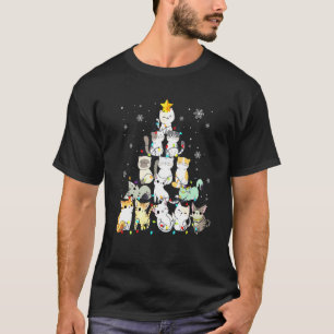 Christmas Ca For Men Christmas Tree Cat Pyjamas Wo T-Shirt