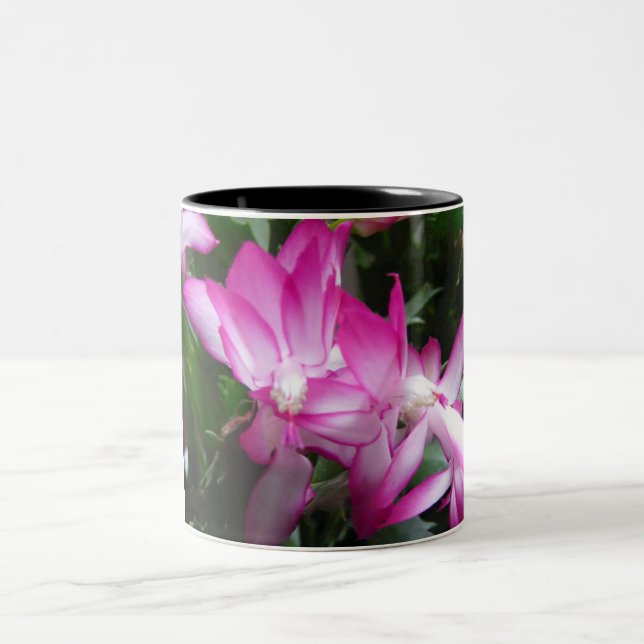 Christmas Cactus Flowers mug (Center)