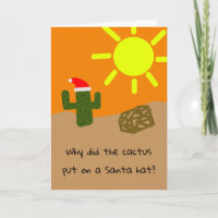 Christmas Cactus Joke
