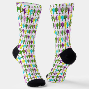Christmas Cactus Socks