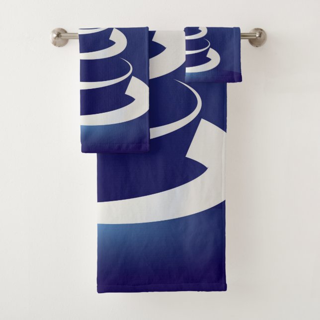Christmas cake bath towel set (Insitu)