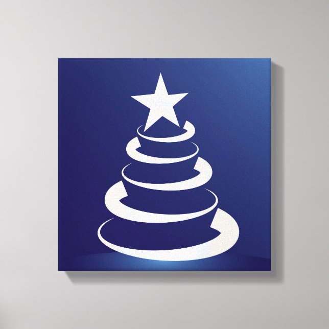 Christmas cake canvas print (Front)
