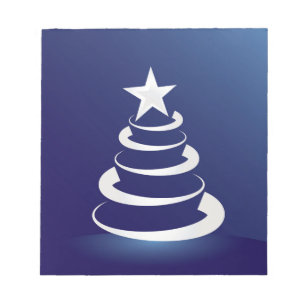 Christmas cake notepad