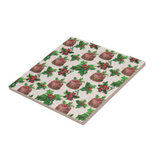 Christmas Cake Tile