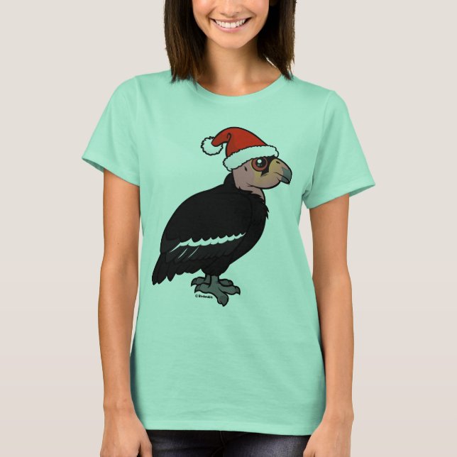 Christmas California Condor T-Shirt (Front)